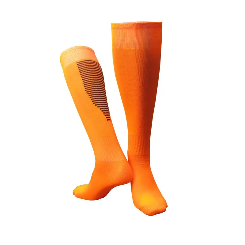 2018 черные красные оранжевые мужские длинные тонкие чулки спортивные носки для