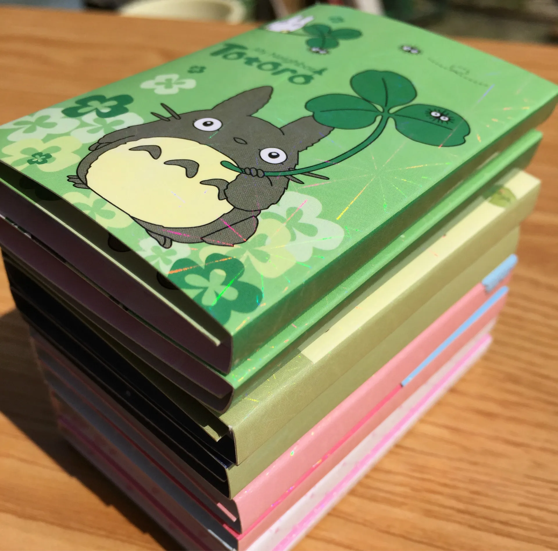 Мультяшный Тоторо и мелодия блокнот для записей клейкие заметки складной