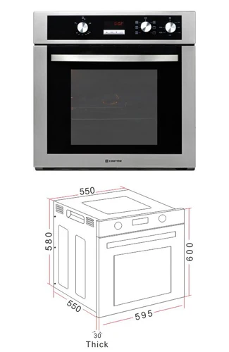 Встраиваемая микроволновая печь COOTAW 56L(GEHB66MSS