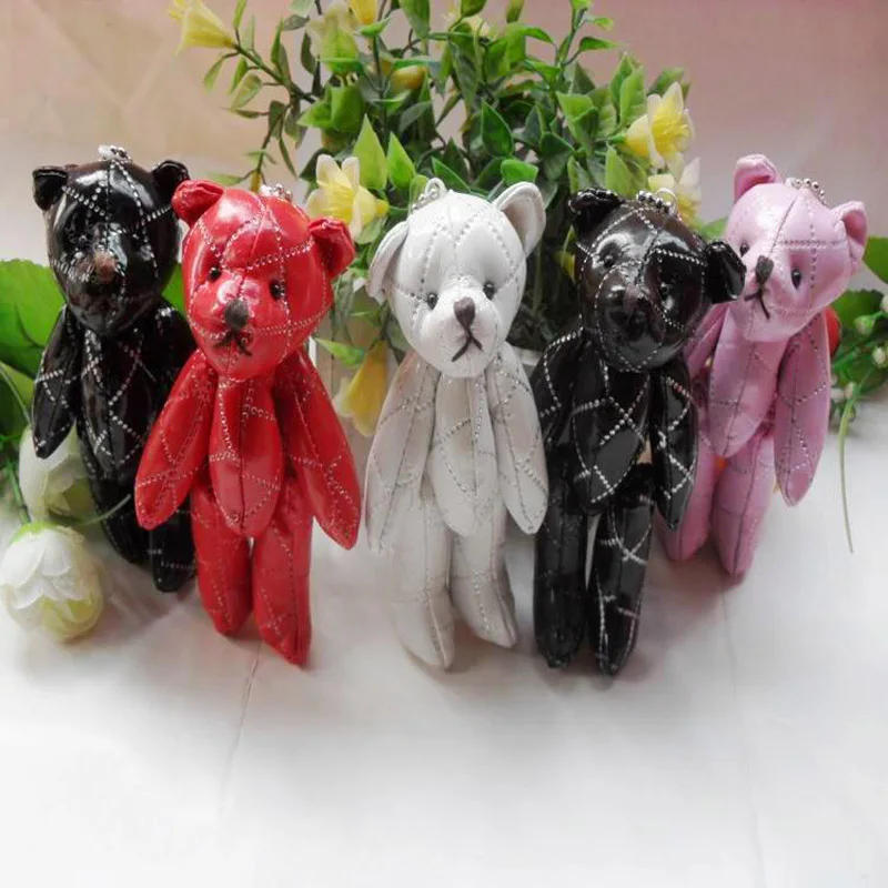 5 шт./Лот миниатюрный плюшевый медведь мягкие игрушки 11 см маленький пушистая