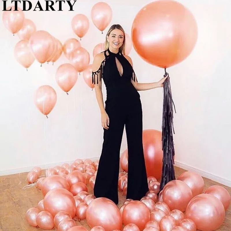 1 шт. 36 дюймов шар цвета розового золота большой утолщение латекс гигантские