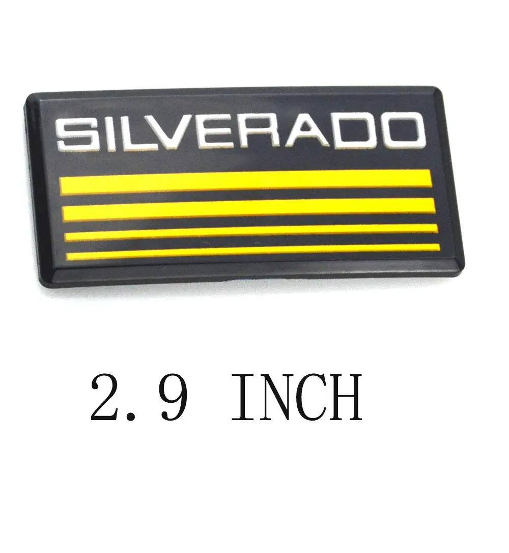 2 шт. Silverado кабины эмблемы сторона крыши столб наклейка для Chevy 88 98 90 91 пригородный