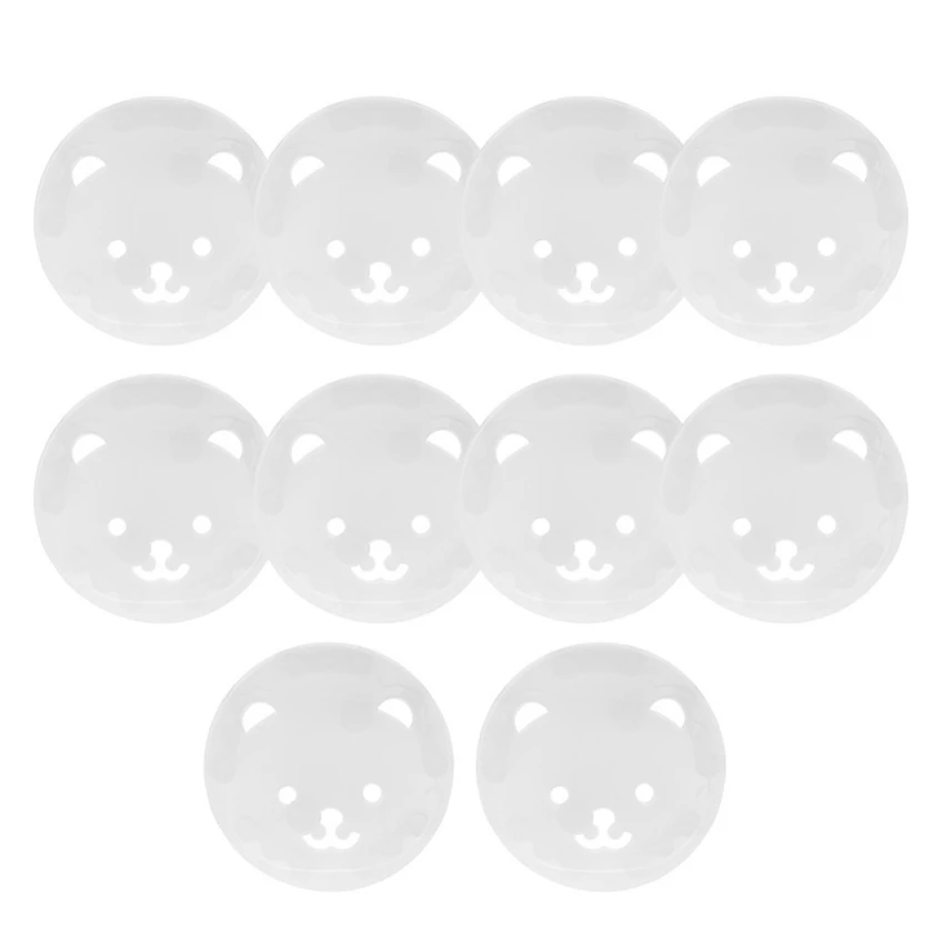 10 шт./компл. медведь ЕС розетка электрическая Защитная крышка для детей Детская