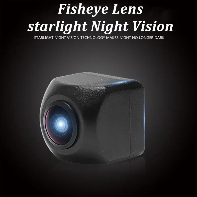 

BOZXRX Car Reverse Backup Rear View Camera Fisheye Lens Starlight Night Vision Waterproof HD 170 Degree Reversing Parking Camera