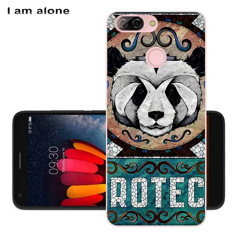 Чехлы для телефонов I am alone для zte Blade V9 Vita, 5,45 дюймов, мягкий ТПУ мобильный Модный чехол с рисунком для zte Blade V9 Vita, сумки