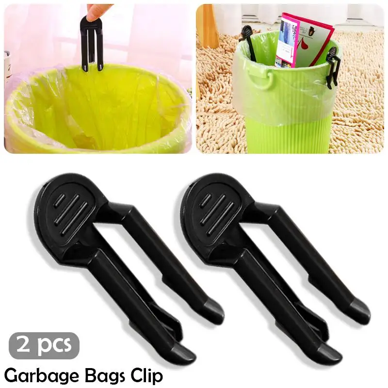 2 шт. упак. контейнер для мусора оптом зажим пластикового мусорного мешка