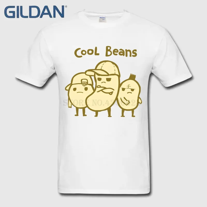 Футболки Cool Beans футболка Стандартный бедра черный с круглым вырезом игра хлопок