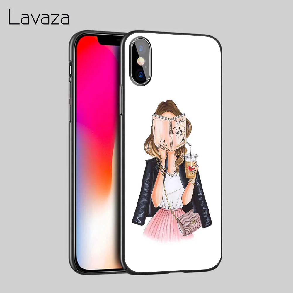 Lavaza VOGUE Рождество принцесса Девушка Мягкий ТПУ чехол для Apple iPhone 6 6S 7 8 Plus 5 5S SE X XS MAX