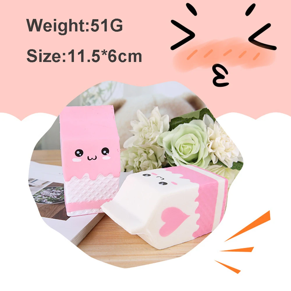 Стиль Squish антистресс игрушки Jumbo Squishy Единорог торт панда еда животных медленный рост Squeeze игрушки для детей