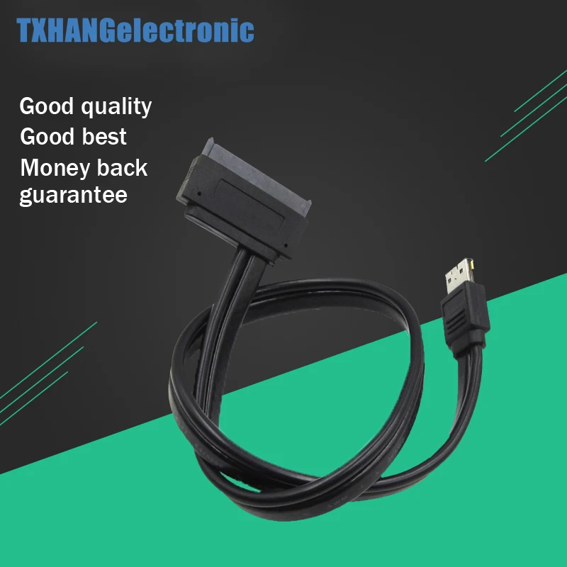 Кабель для жесткого диска 22 P pin SATA в Dual Power eSATA USB 2 0 12V 5V комбинированный адаптер 5