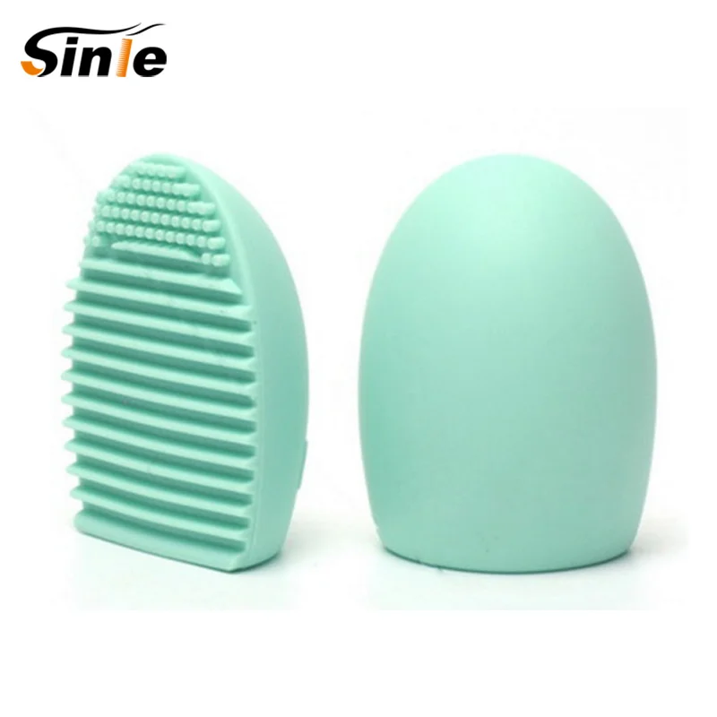 Sinle Makeup Brush Cleaning Washing Tools Cosmetics Brushes Scrubber Board Cosmetic Cleaner Tool | Красота и здоровье