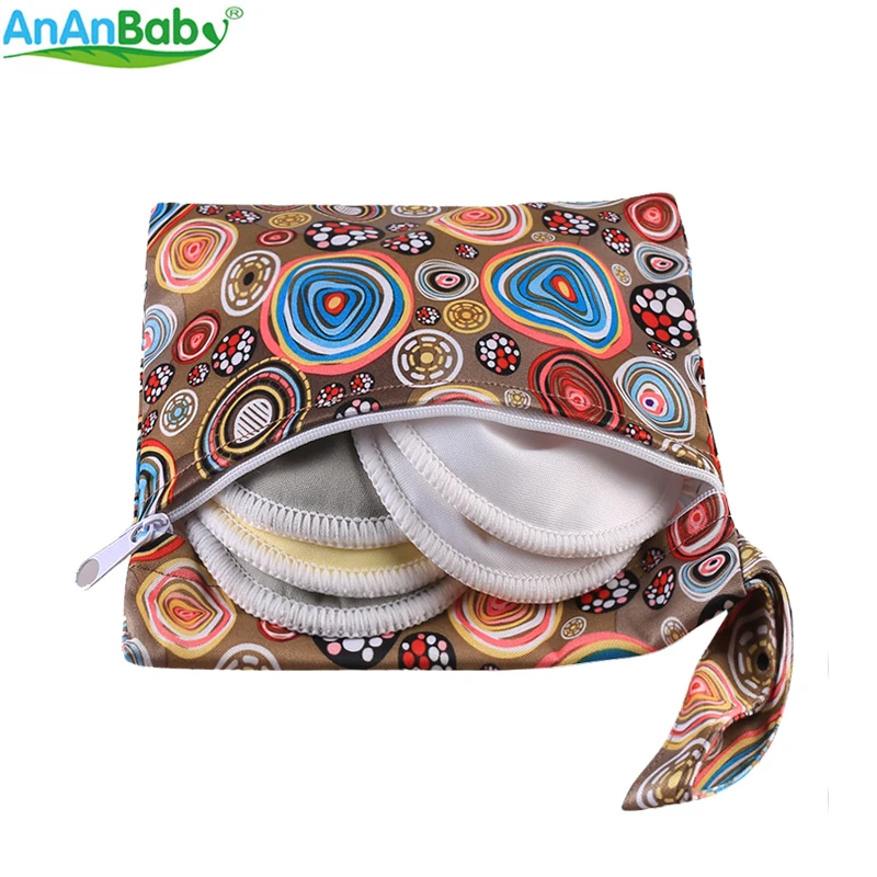 AnAnbaby 6 шт. маленькая мокрая мини сумка многоразовая для мамы или ребенка