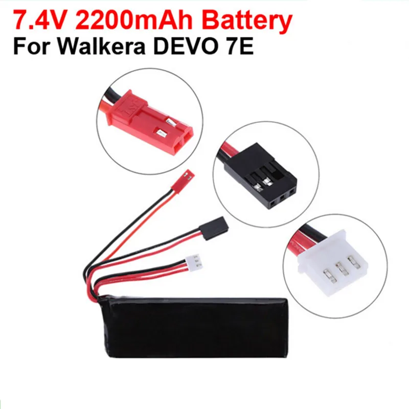 Аккумулятор Walkera DEVO7E 7 4 В 2S 2200 мАч 8C GE Power RC трансмиттер Lipo аккумулятор для