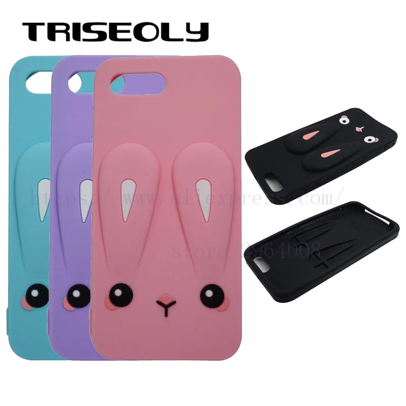 TRISEOLY для Xiaomi mi 6 5 15 дюймов 3D мультфильм милый чехол Кролик Мягкий силиконовый