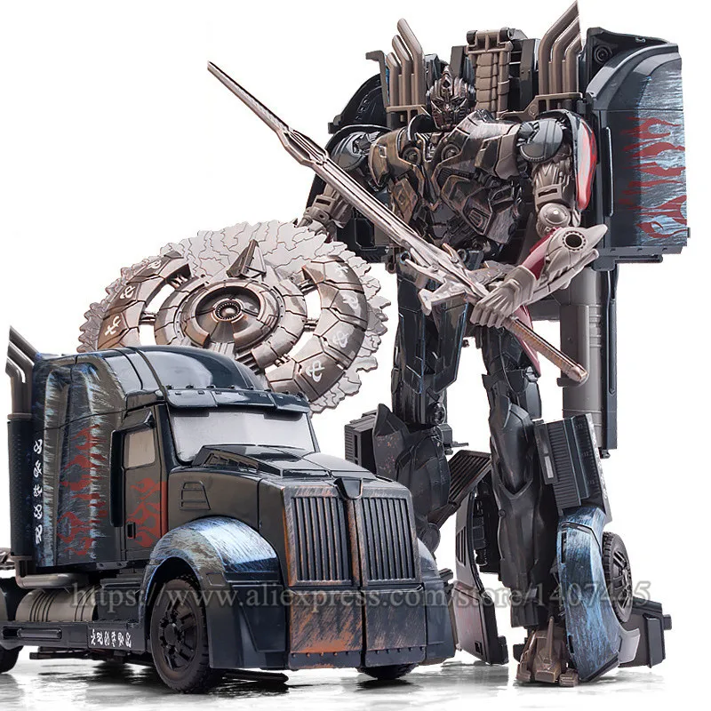 Игрушка трансформер для мальчиков 5 размеров крутые экшн фигурки из пластика и