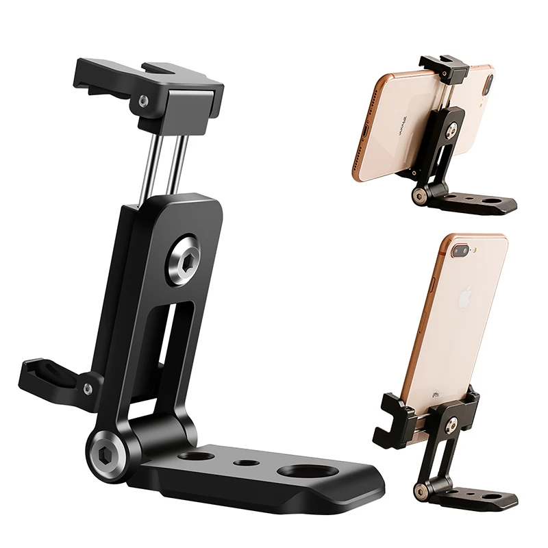 

Foldable Mini Phone Tripod Mount Adapter Vertical 360 Rotation Tripod Stand for iPhone X 8 7 Samsung S8 7 Redmi Mobile Phones