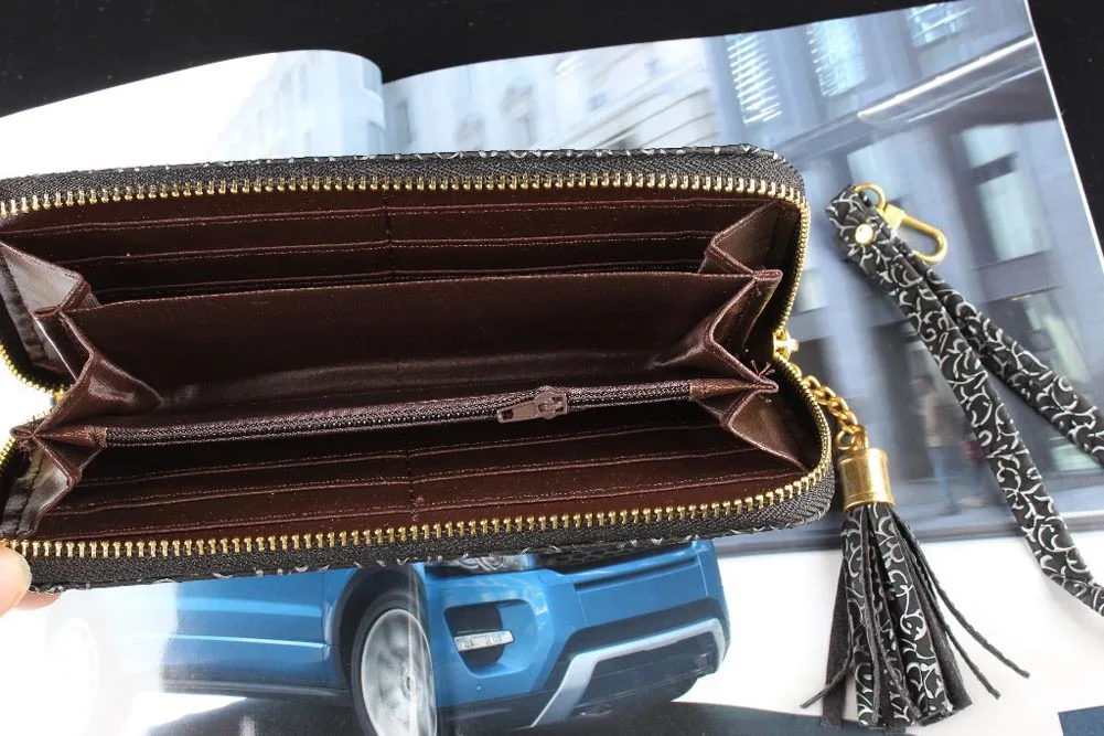 Модный женский кошелек в европейском стиле высокого качества с позолоченным