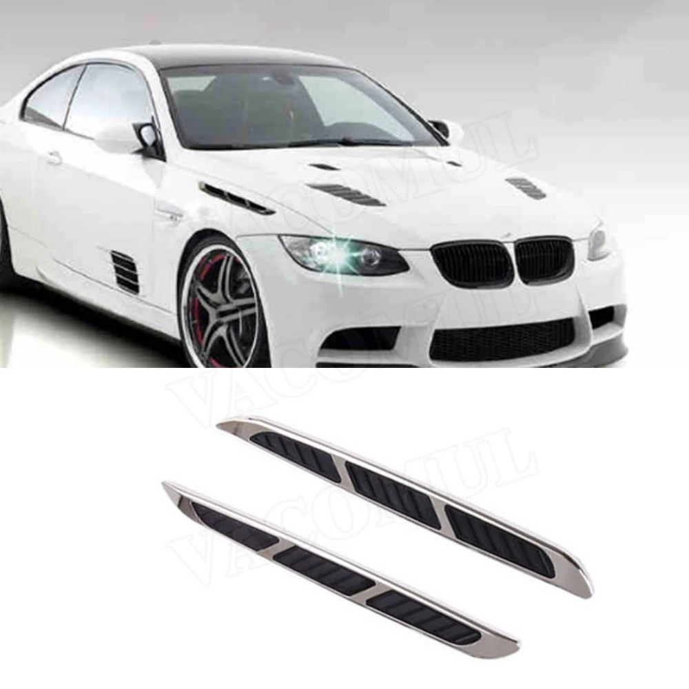 Наклейки в автомобиль Акулий гриб имитация капота двигателя из АБС пластика украшение для вентиляционного