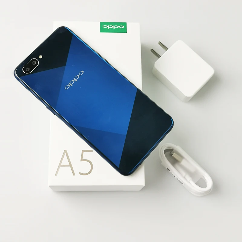 OPPO A5 оригинальный Android смартфон 6 2 &quotполный экран Глобальная ПЗУ 4230 мАч 1520x720