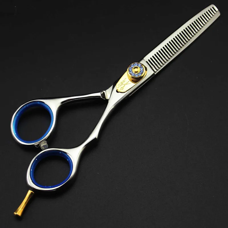 Новые 6 дюймовые ножницы для волос серебряные стрижки профессиональные Tesoura