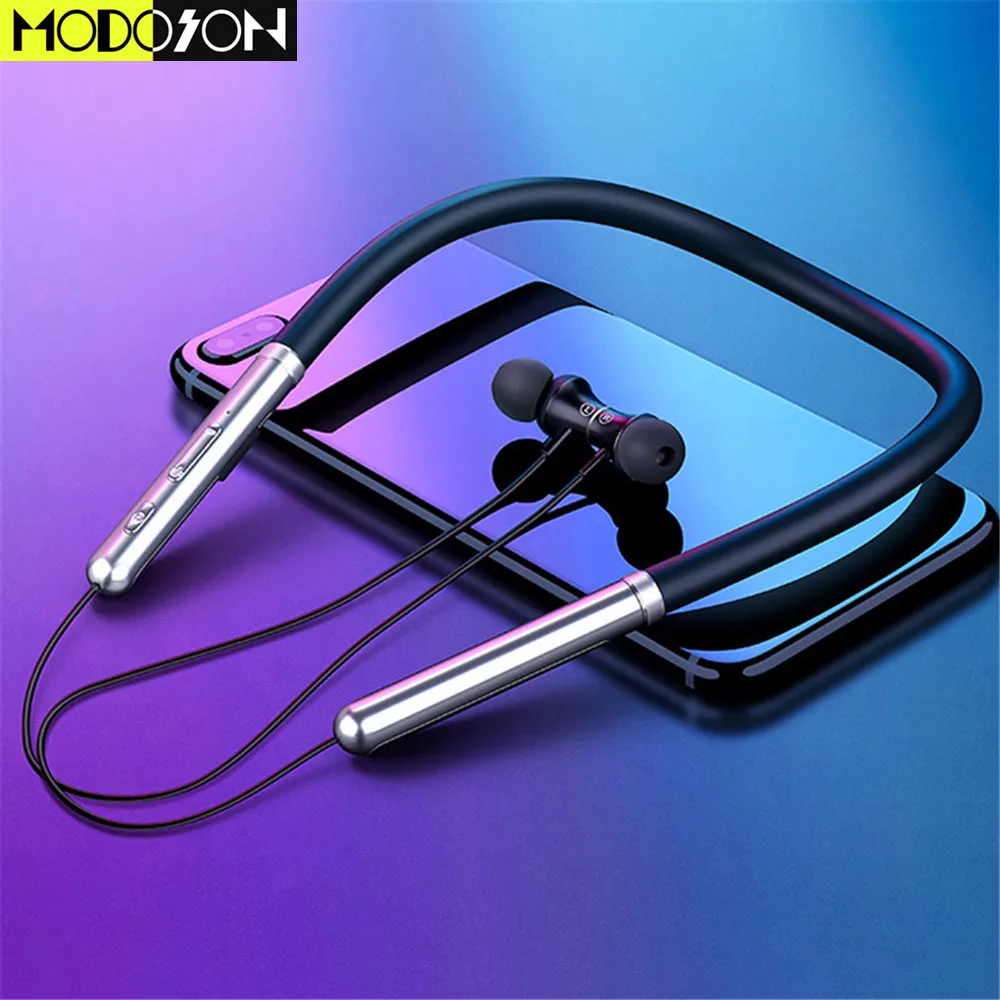 Беспроводные Bluetooth-наушники MODOSON Q30 6D с глубокими басами стереонаушники гарнитура