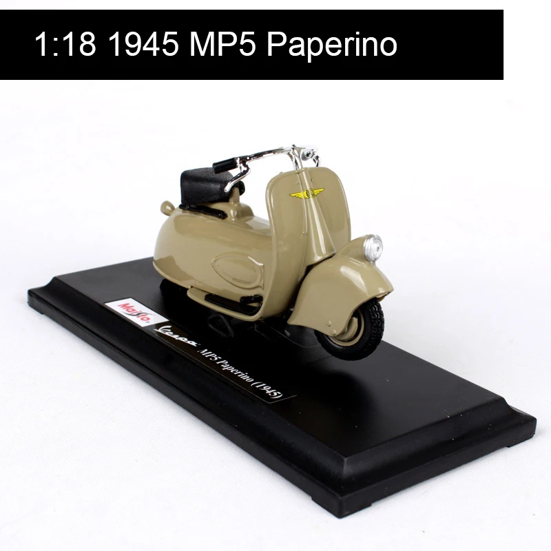 Maisto 1:18 модели мотоциклов VESPA Piaggio 1968GTR модель велосипедная база литая под давлением мото детская игрушка для коллекции подарков