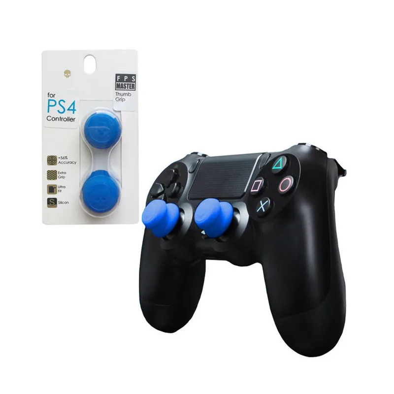 Силиконовые аналоговые колпачки для джойстика PS4 контроллера Sony Playstation 4 и Co. FPS