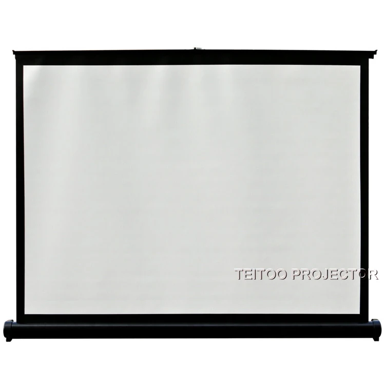 Переносная занавеска из белого пластика дизайнерский экран 40 дюймов 4:3 для