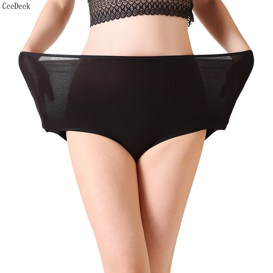 2019 женское нижнее белье большого размера|panties bamboo fiber|physiological pantiesbreathable underwear |
