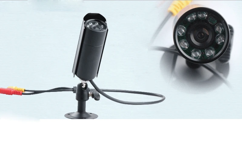 700TVL 1/3 &quotSONY Effio-e CCD 8 Светодиодов ИК Безопасности Открытый CCTV Камеры