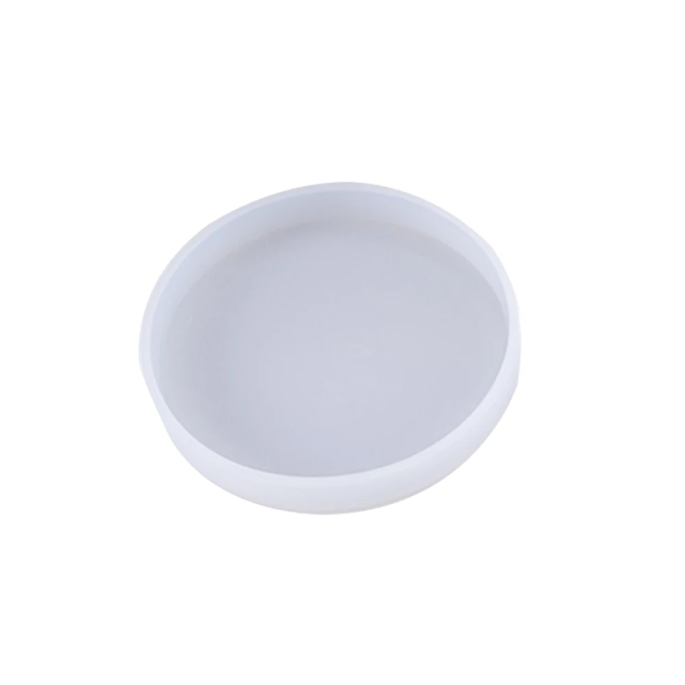 60mm Round Форма для выпечки тортов DIY ювелирных изделий из хрустальной эпоксидной формы высокое качество 1 шт. Творческий Круглый квадратной формы глины формы силиконовые 60/80 мм - Цвет: 60mm Round