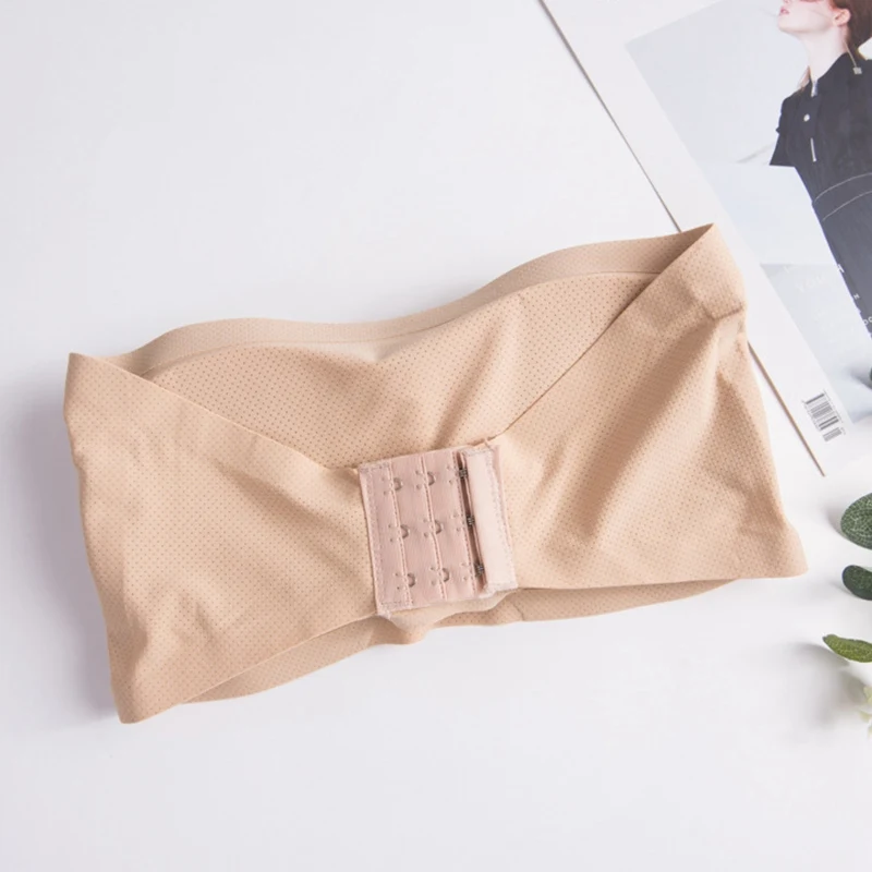 Удобные топы Растениеводство Топ 2018 Для женщин без бретелек бесшовный