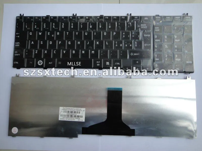 100% новая электронная клавиатура для ноутбука 9Z.N4WGQ.00E REV: 3A Toshiba Satellite L750 L755 C650 C650D C655