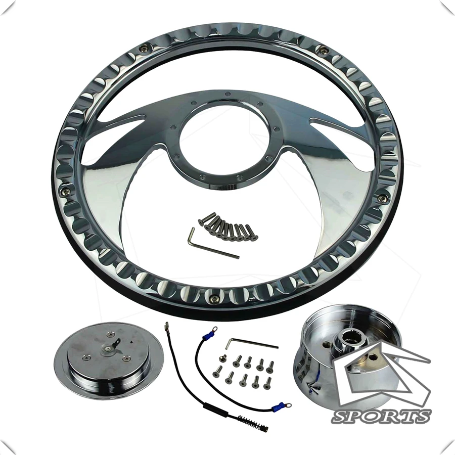 14 &quot9 болт Boomerang стиль половинчатое рулевое колесо + адаптер w/гудок для CHEVY G M| |