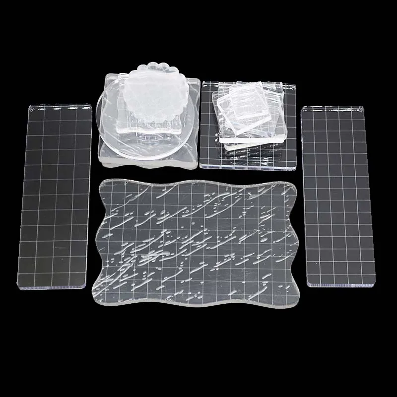 Прозрачная Ручка блока для штамповки акриловых прозрачных блоков необходимые