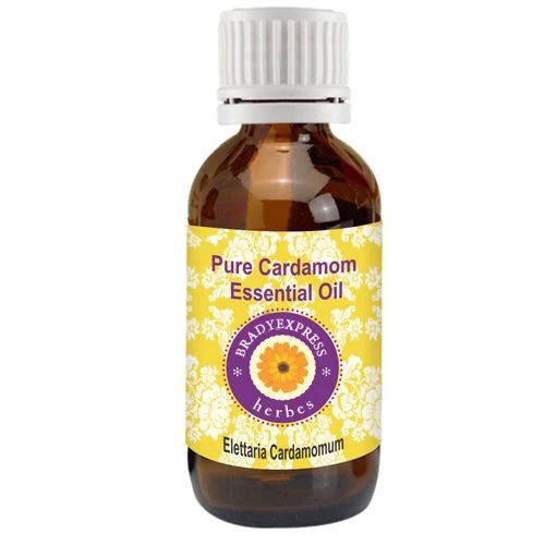 Чистое эфирное масло кардамона Elettaria cardamomum натуральный лечебный класс 5 мл