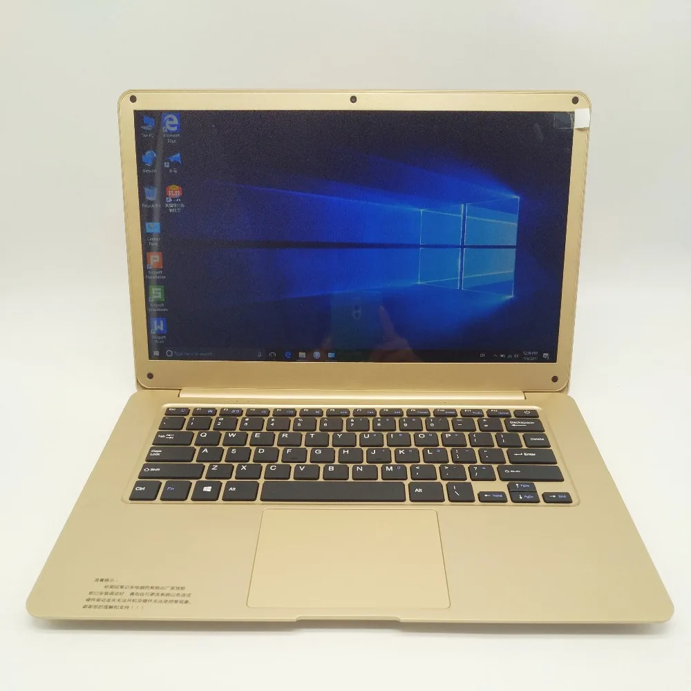 14 дюймов Intel Atom X5-Z8350 1,44 Ghz 1366X768P экран 4G Ram 64G EMMC 8000MAH ноутбук нетбук