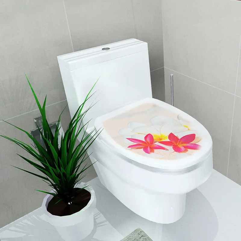 1 шт. WC стикер крышка унитаза teestal наклейка на комод дома ванной комнаты наклейка Mual Art водостойкие постеры из бумаги украшение