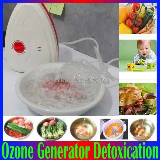 portable Ozone Generator Sterilizer Air purifier Purification Vegetables ozone water Preparation ozonator Antiperspirant 220V |