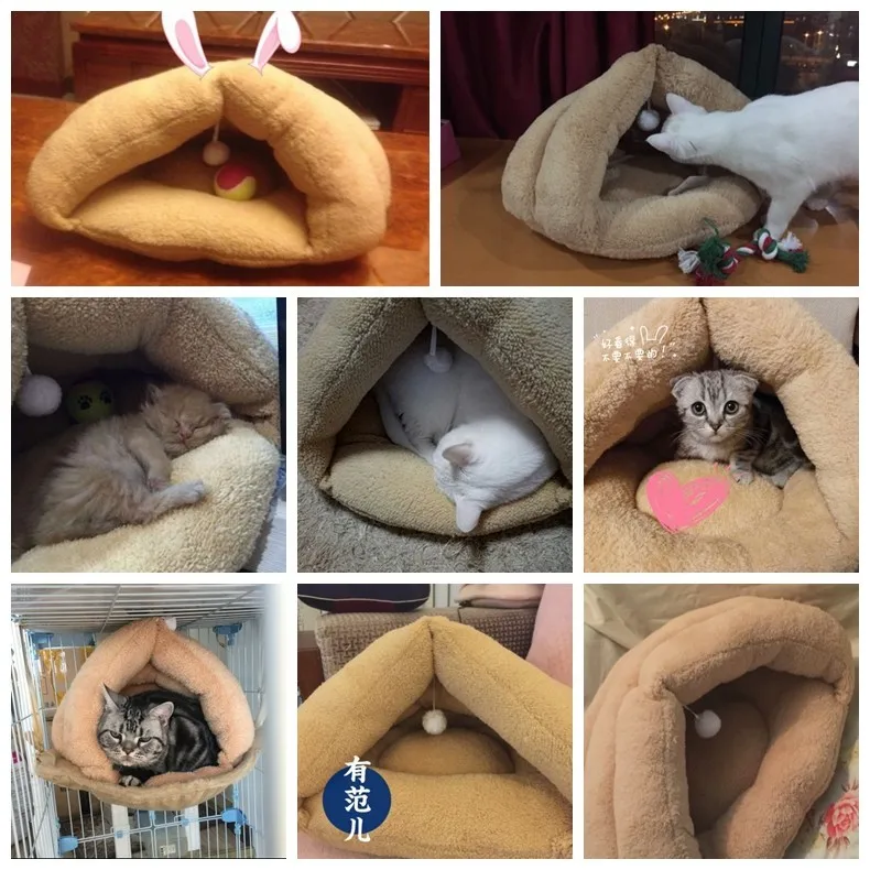PAWZRoad кровати для собак и кошек супер мягкий теплый костюм для кошек кровати для сна коврики для собак Питомник товары для животных щенок собака кошка кровать 4 цвета S/M