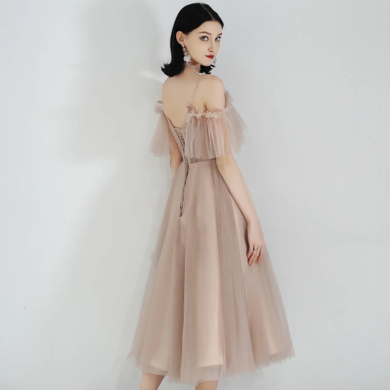 Женское коктейльное платье SSYFashion вечерние платья с v образным вырезом длиной до