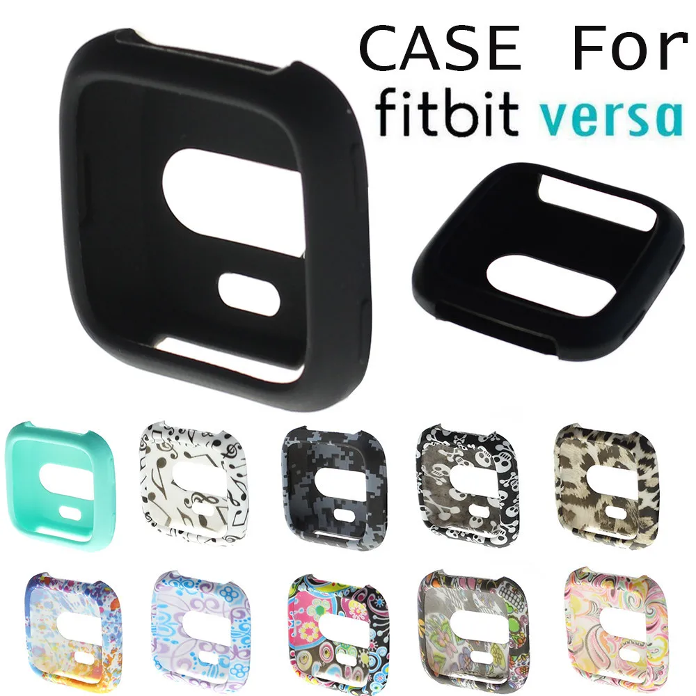 ТПУ силиконовый чехол для часов защитный чехол для Fitbit Versa Smart Band smartwatch носимые устройства relogio inteligente