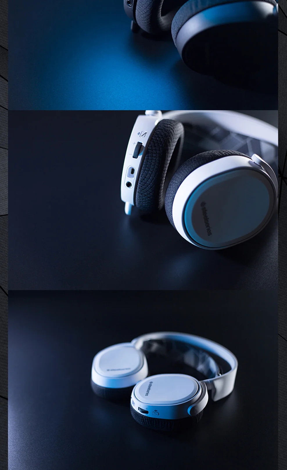 SteelSeries Arctis 3 Pro-игровая гарнитура с высоким разрешением Lautsprechertreiber DTS Наушники X V2.0 Surround