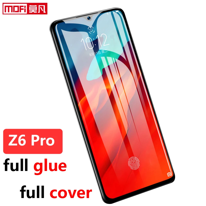 Защита экрана для lenovo Z6 Pro, закаленное стекло, пленка z6pro 2.5D, полное покрытие, Mofi,, премиум, lenovo z6 pro, закаленное стекло