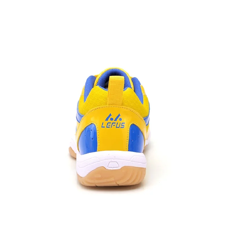 Мужские кроссовки для бадминтона кожаные на шнурках Ультралегкие спортивные B2829