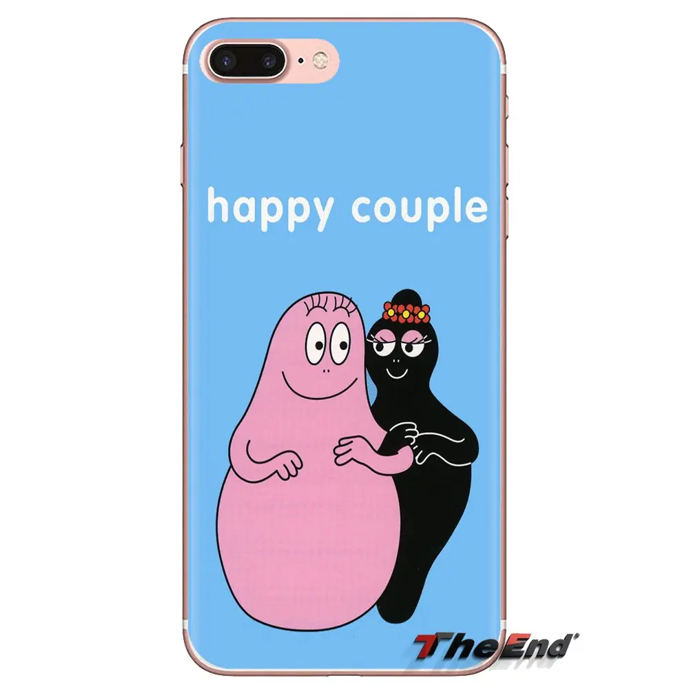 For Oneplus 3T 5T 6T Nokia 2 3 5 6 8 9 230 3310 2.1 3.1 5.1 7 Plus 2017 2018 Les Barbapapa Barbamama Pink Smile Phone Shell Case |