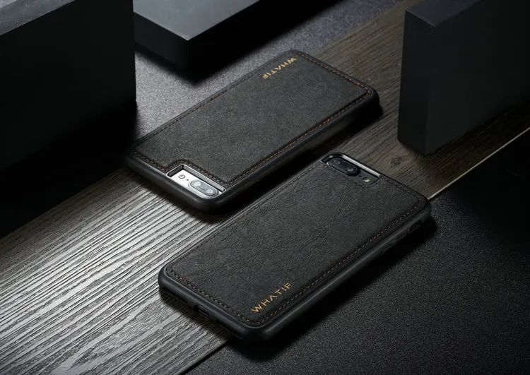 WHATIF для IPhone 8 7 6S Plus X чехол мягкий ТПУ крафт кожаный чехол s для Iphone 11 11Pro X XS Max XR защитный чехол