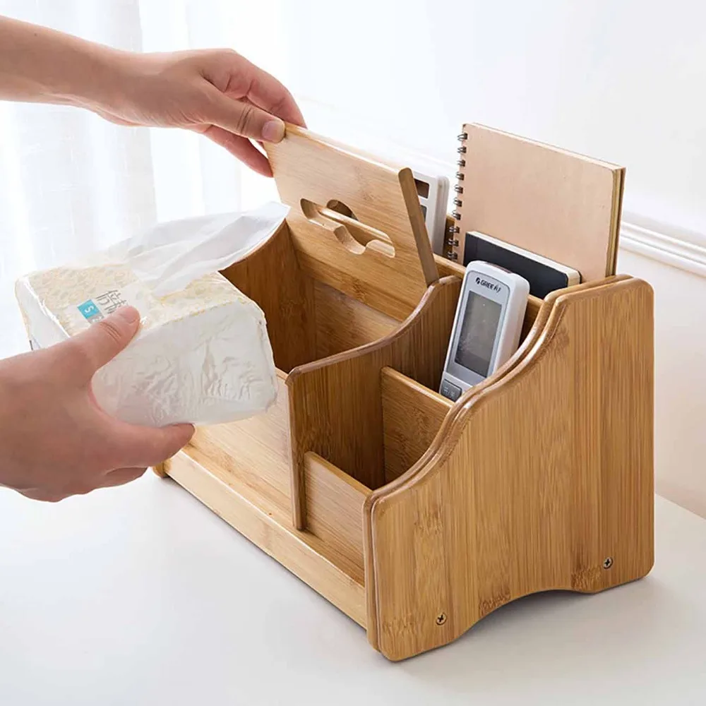 Настольный ящик для хранения сделай сам органайзер большой емкости файлов и