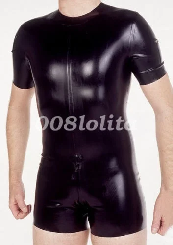 100% чистый латекс резина мужская спортивная обтягивающая черная сексуальная