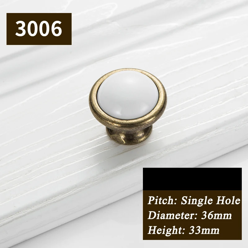 

Керамические ручки Smernit белые